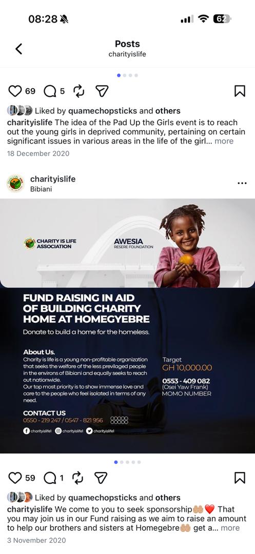 Collaborative Project with Awisi Foundation