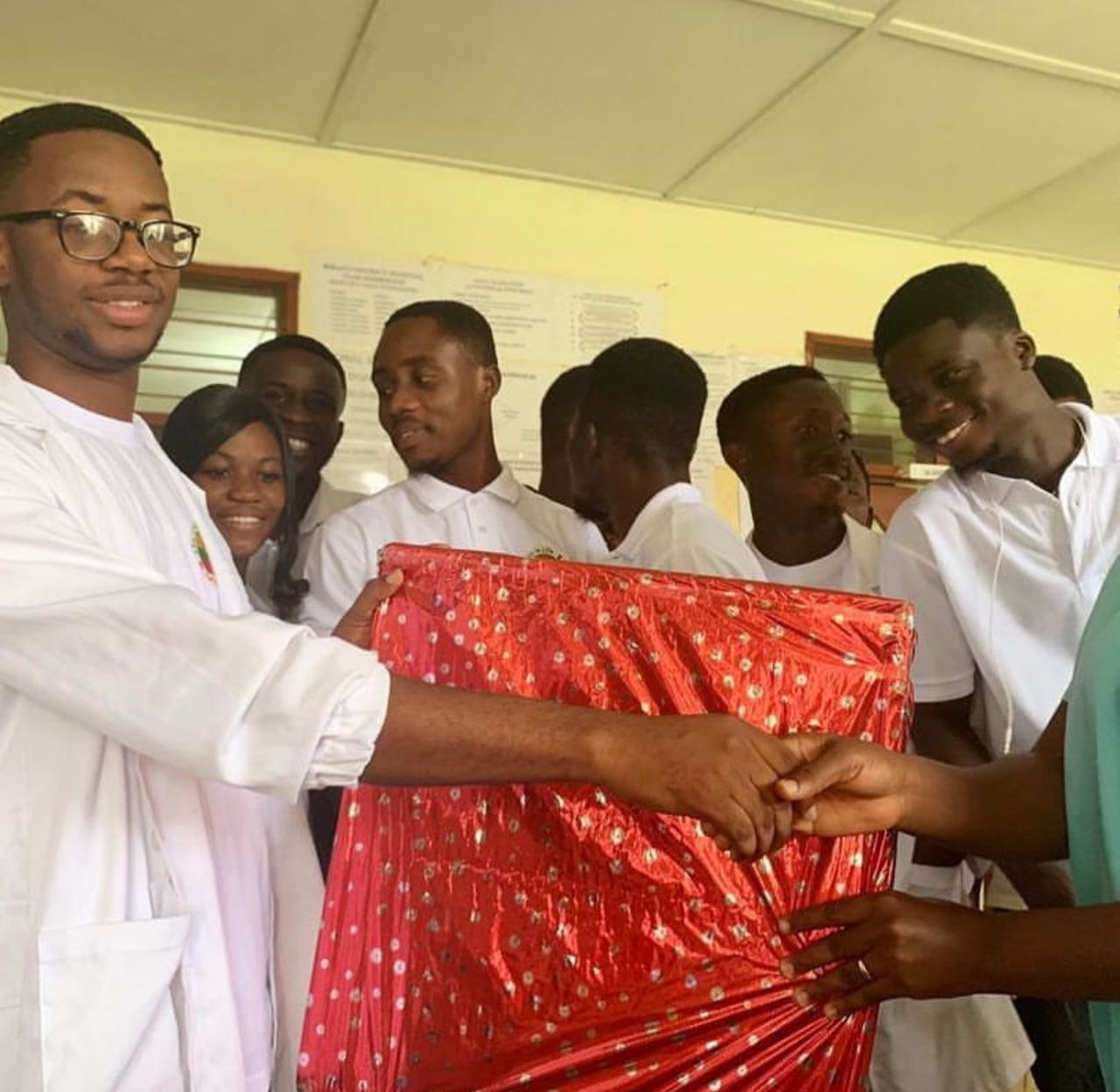 Courtesy Visit & Hospital Donation