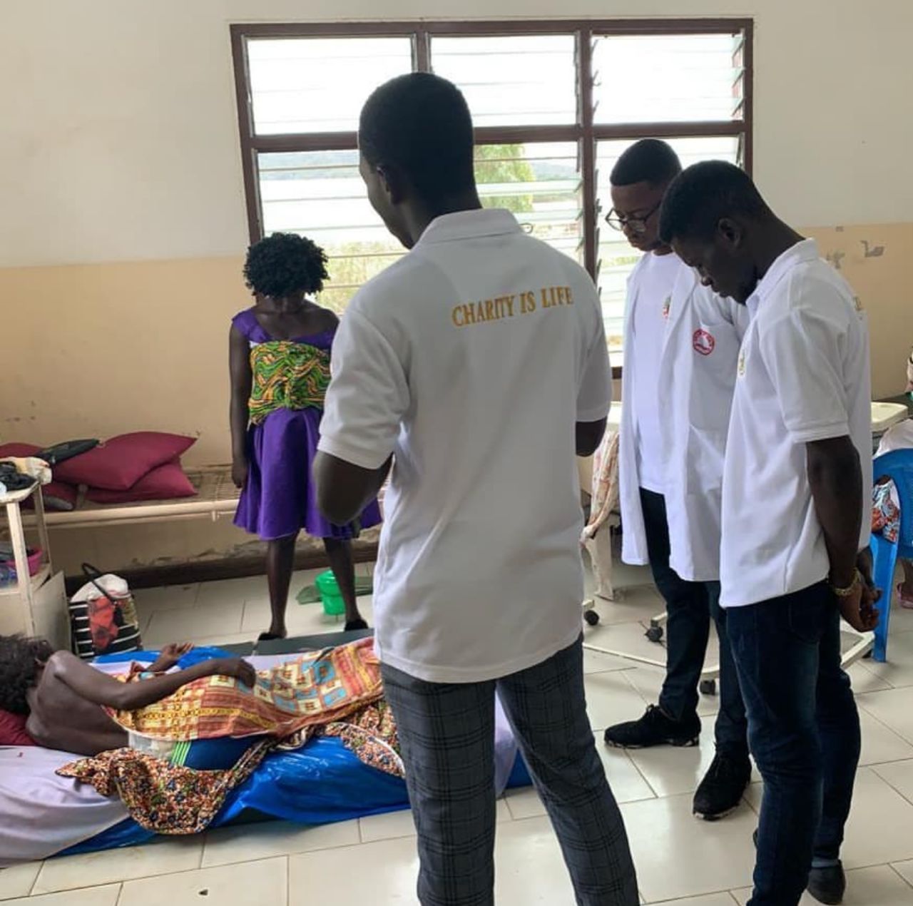 Courtesy Visit & Hospital Donation